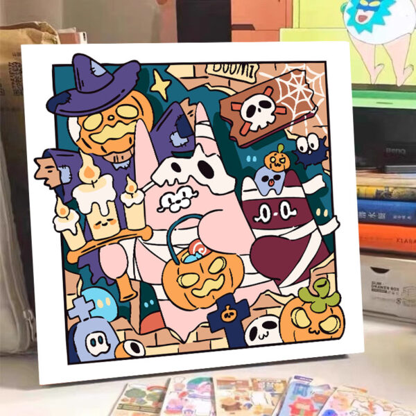 [popcorn baby] Painting by Numbers