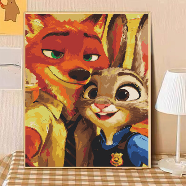 [Zootopia] Painting by Numbers