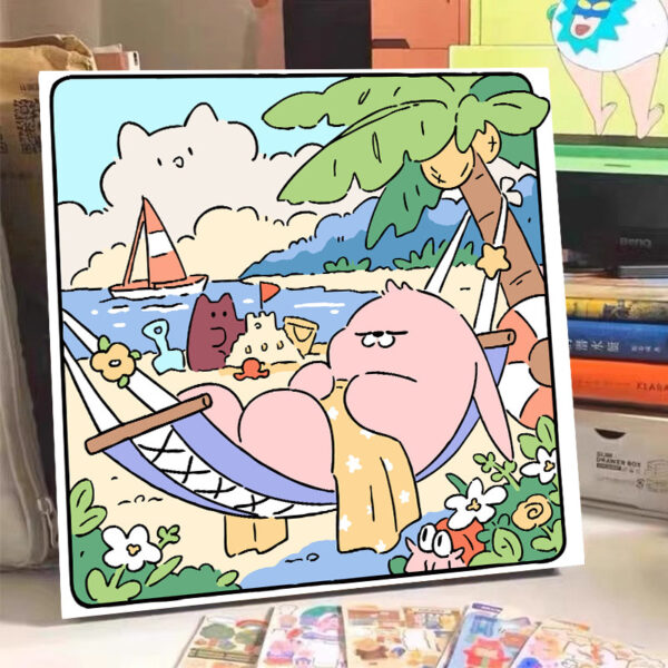 [popcorn baby] Painting by Numbers