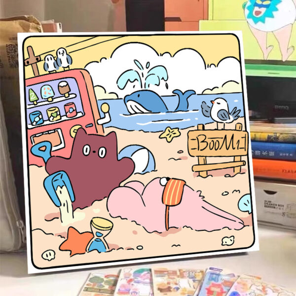 [popcorn baby] Painting by Numbers
