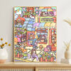 [9th generation backboard] Painting by Nmubers