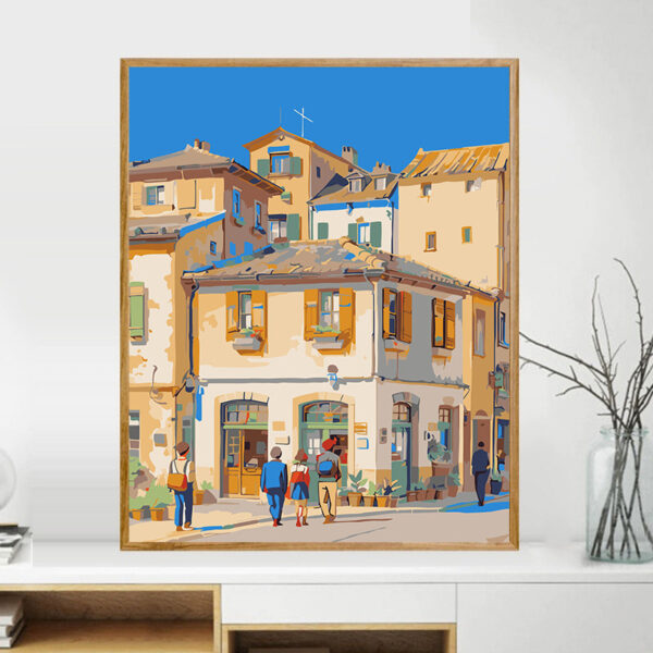 [Antique architecture] Painting by Numbers