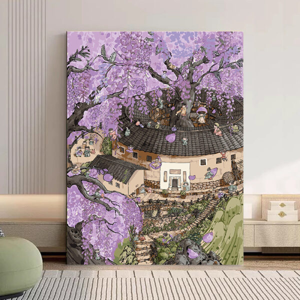 [Antique architecture] Painting by Numbers