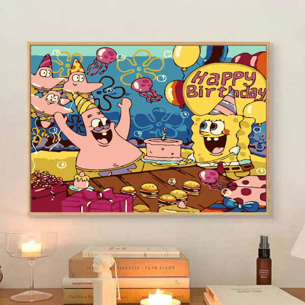 [Cartoon bouquet ] Painting by Numbers