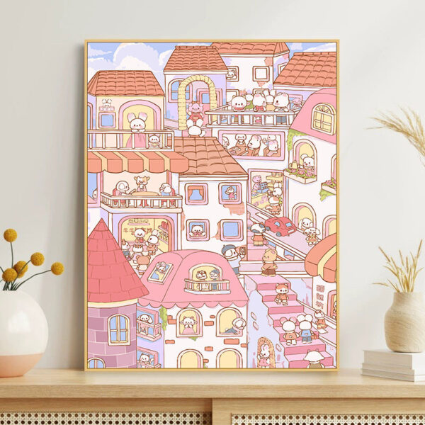 [9th generation backboard] Painting by Nmubers