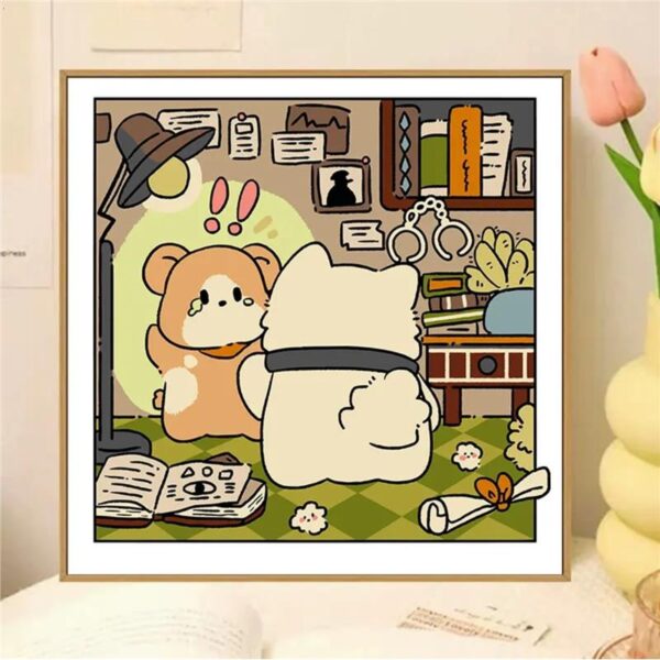 [milk fragrance town] Painting by Numbers