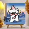 [Line puppy] Painting by Numbers