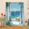 [fish travel window] Painting by Numbers