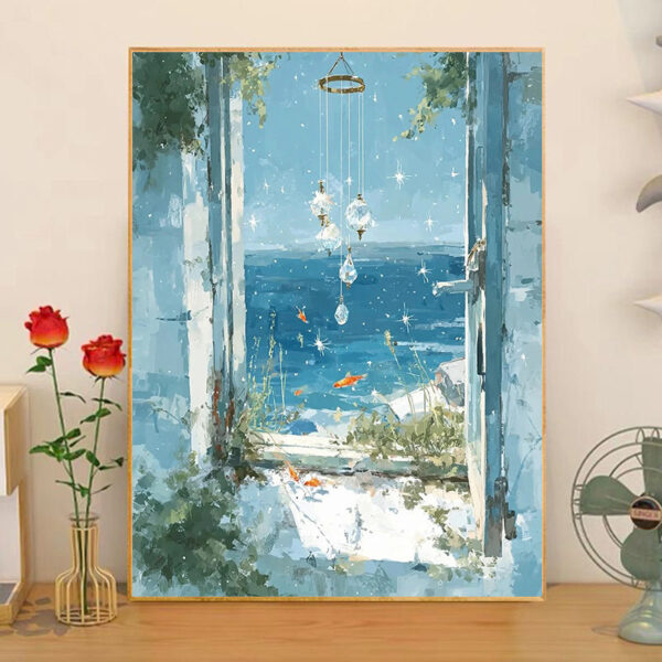[fish travel window] Painting by Numbers