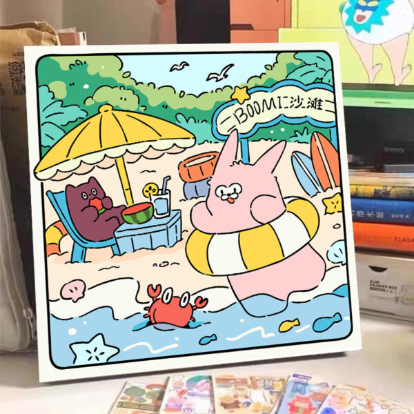 [popcorn baby] Painting by Numbers