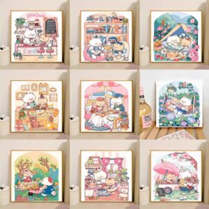 [milk fragrance town] Painting by Numbers