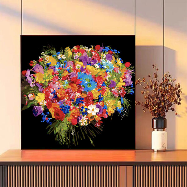 [send you a bouquet] Painting by Numbers