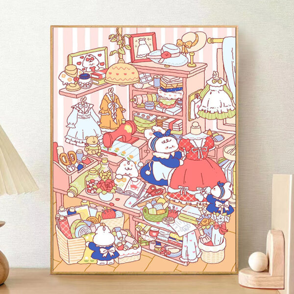[New Year] Painting by Numbers