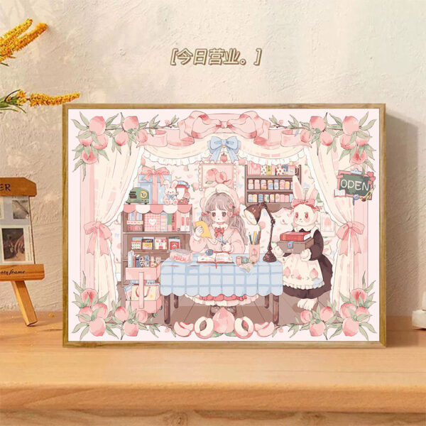 [9th generation backboard] Painting by Nmubers