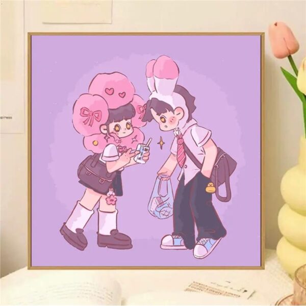[milk fragrance town] Painting by Numbers