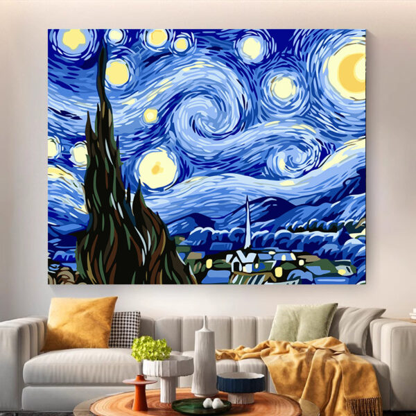 [Van Gogh Starry Sky series] Painting by Numbers