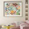 Painting by Numbers -  Healing Department of Slack Illustrator Exclusive Painting