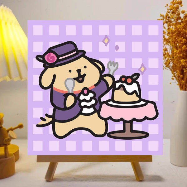 [Line puppy] Painting by Numbers