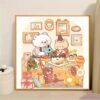 [milk fragrance town] Painting by Numbers