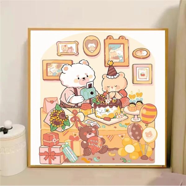 [milk fragrance town] Painting by Numbers