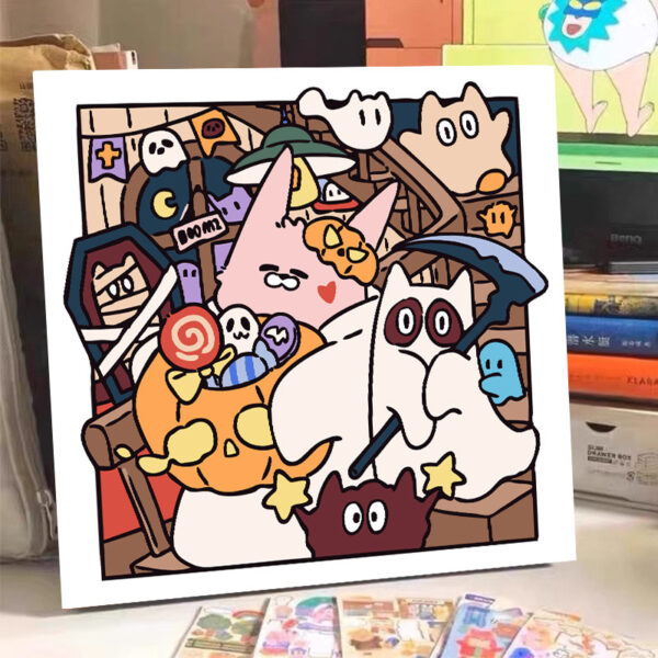 [popcorn baby] Painting by Numbers