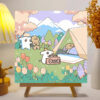 [Line puppy] Painting by Numbers