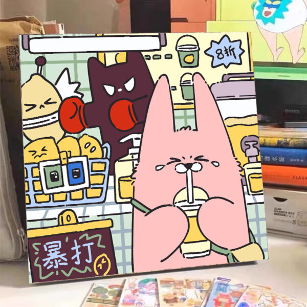 [popcorn baby] Painting by Numbers