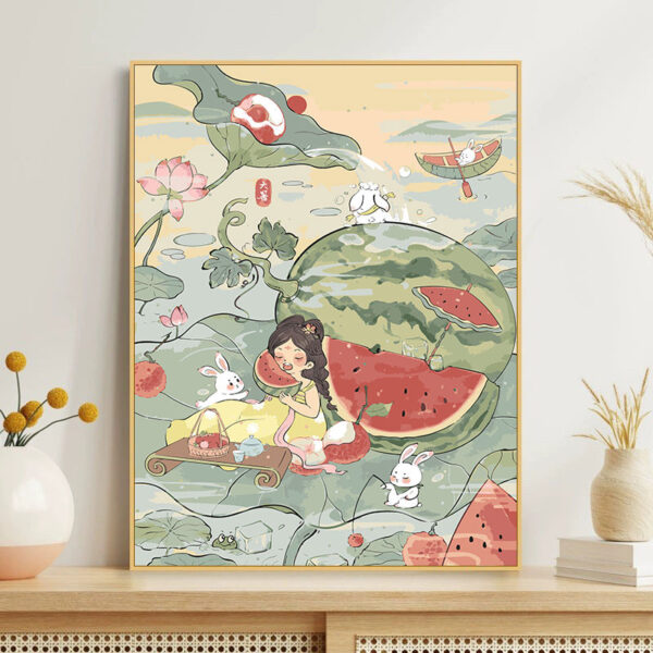 [9th generation backboard] Painting by Nmubers