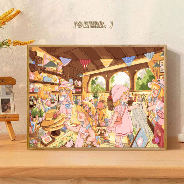[9th generation backboard] Painting by Nmubers