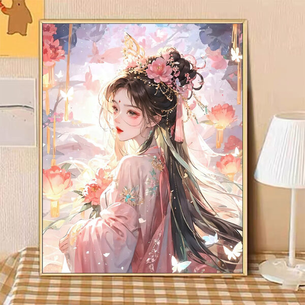 [Antique girl] Painting by Numbers