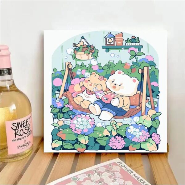 [milk fragrance town] Painting by Numbers