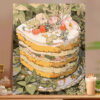 [Food afternoon tea] Painting by Numbers