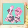 [milk fragrance town] Painting by Numbers