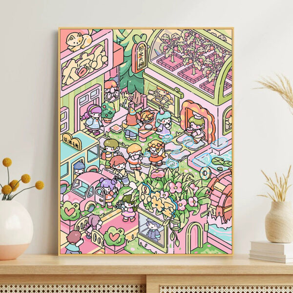 [9th generation backboard] Painting by Nmubers