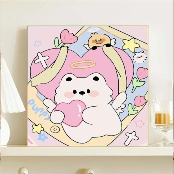 [milk fragrance town] Painting by Numbers
