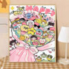 [Cartoon bouquet ] Painting by Numbers