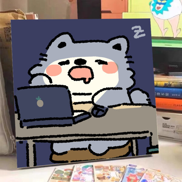 [popcorn baby] Painting by Numbers