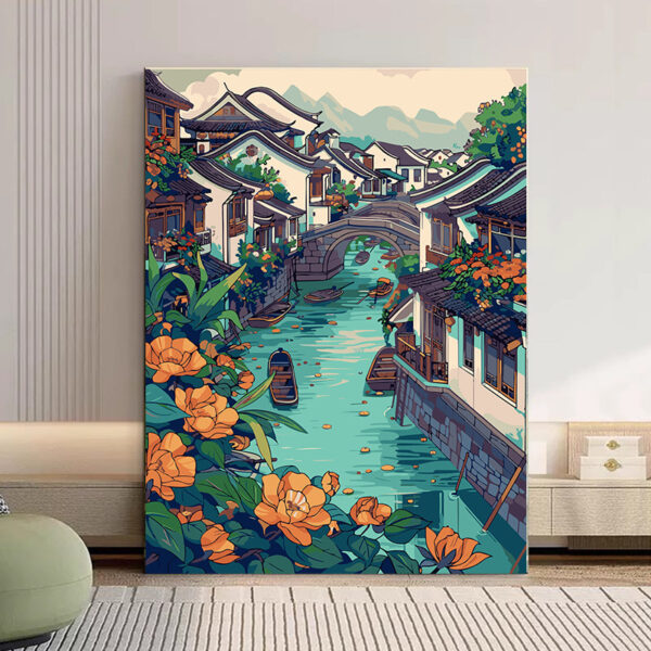 [Antique architecture] Painting by Numbers