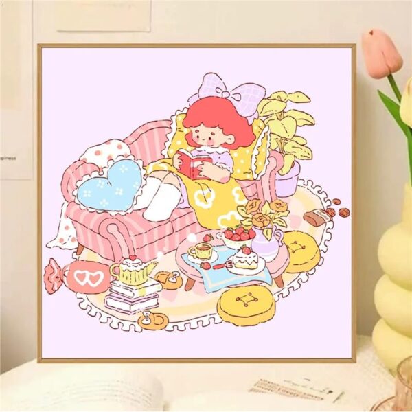 [milk fragrance town] Painting by Numbers
