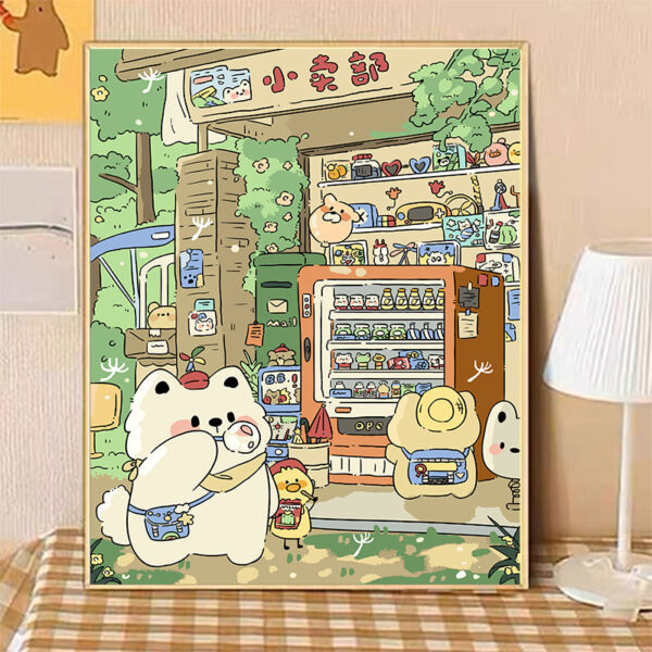 [dunhuang Kweichow Moutai ]Painting by Numbers