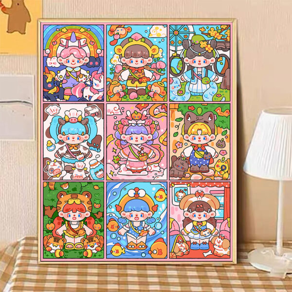 [doudou collection in sugar] Painting by Numbers