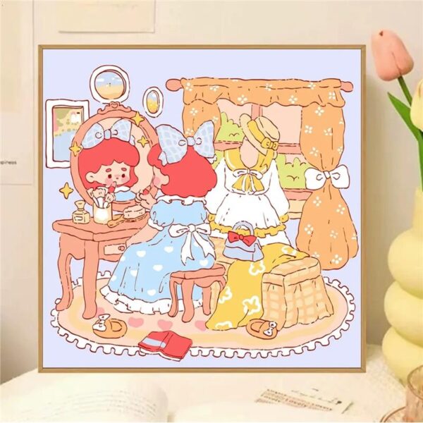 [milk fragrance town] Painting by Numbers