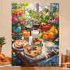 [Food afternoon tea] Painting by Numbers