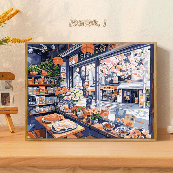 [Food afternoon tea] Painting by Numbers