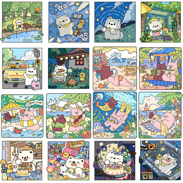 [popcorn baby] Painting by Numbers