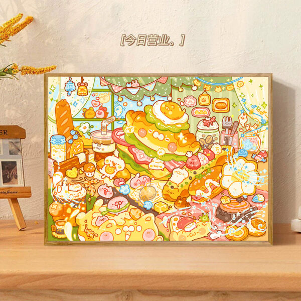 [bread carnival song] Painting by Numbers
