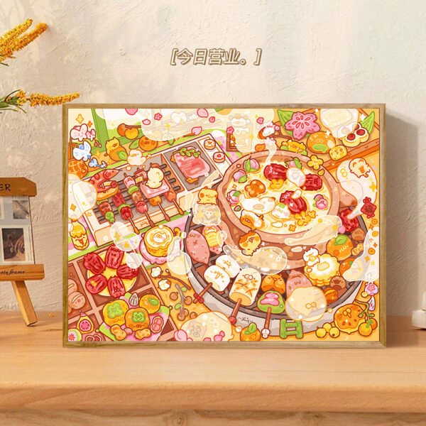 [Tea Party] Painting by Numbers