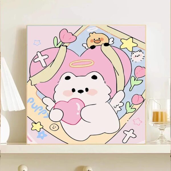 [milk fragrance town] Painting by Numbers