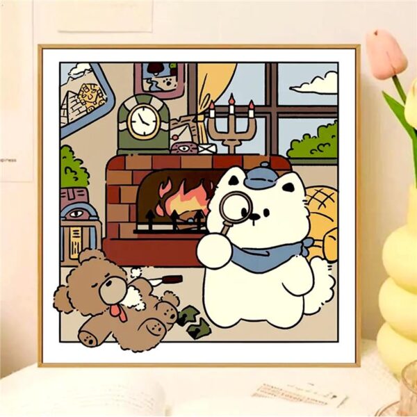 [milk fragrance town] Painting by Numbers