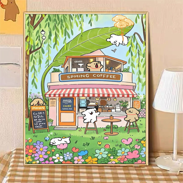 [Line puppy] Painting by Numbers